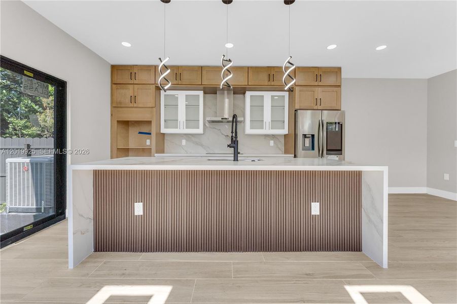 Furnished interior view inside a new home in , Miami (Image 14).