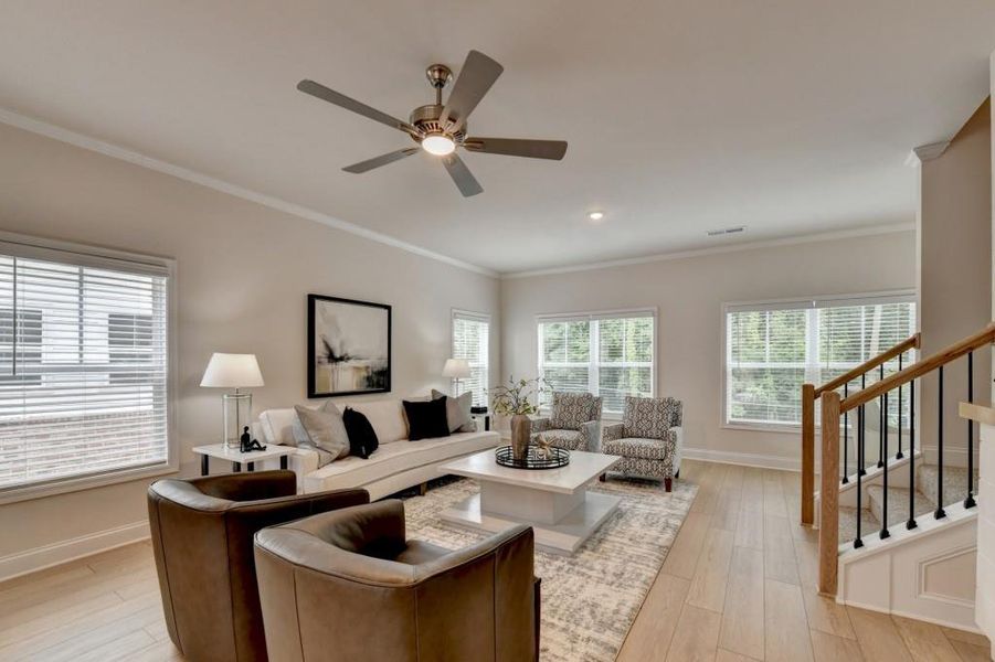 Furnished interior view inside a new home in Magnolia Grove, Mableton (Image 13).