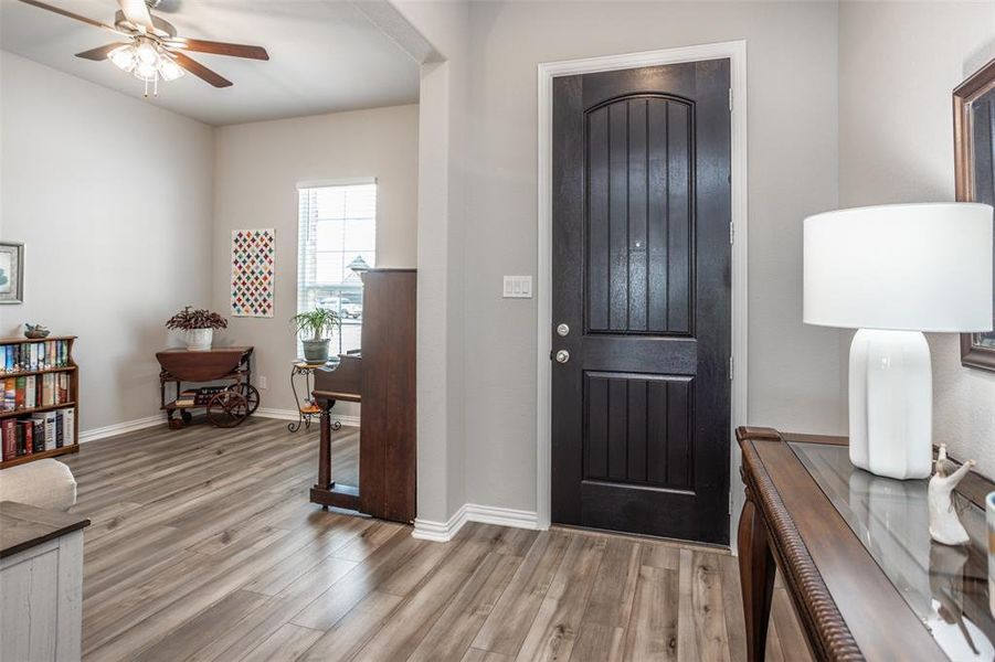 Furnished interior view inside a new home in Liberty Pointe, Gainesville (Image 11).
