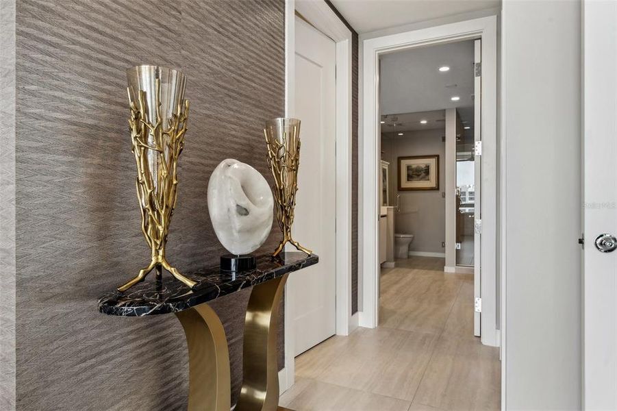 Furnished interior view inside a new home in , Sarasota (Image 58).