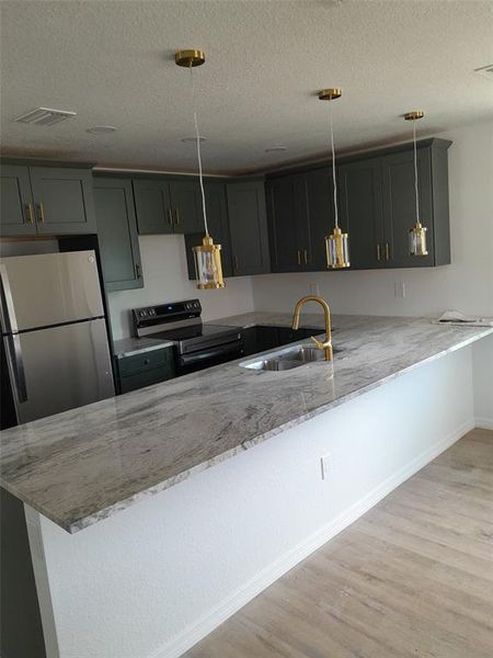 Furnished interior view inside a new home in , Englewood (Image 9). Furnished interior view inside a new home in , Englewood (Image 9).