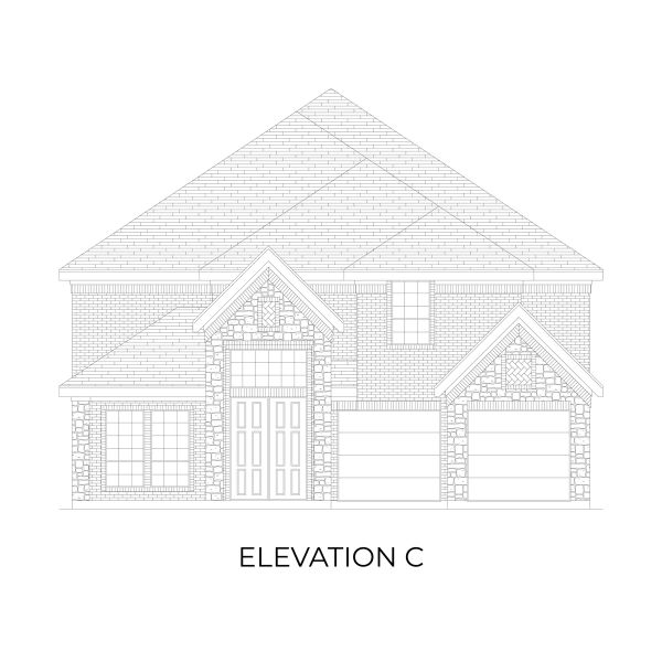 Representative rendering of the exterior for the Normandy F by First Texas Homes (Image 6). Representative rendering of the exterior for the Normandy F by First Texas Homes (Image 6).