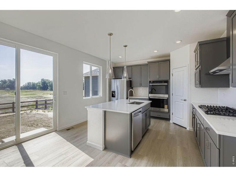 Furnished interior view inside a new home in Country Club Reserve, Fort Collins (Image 33).