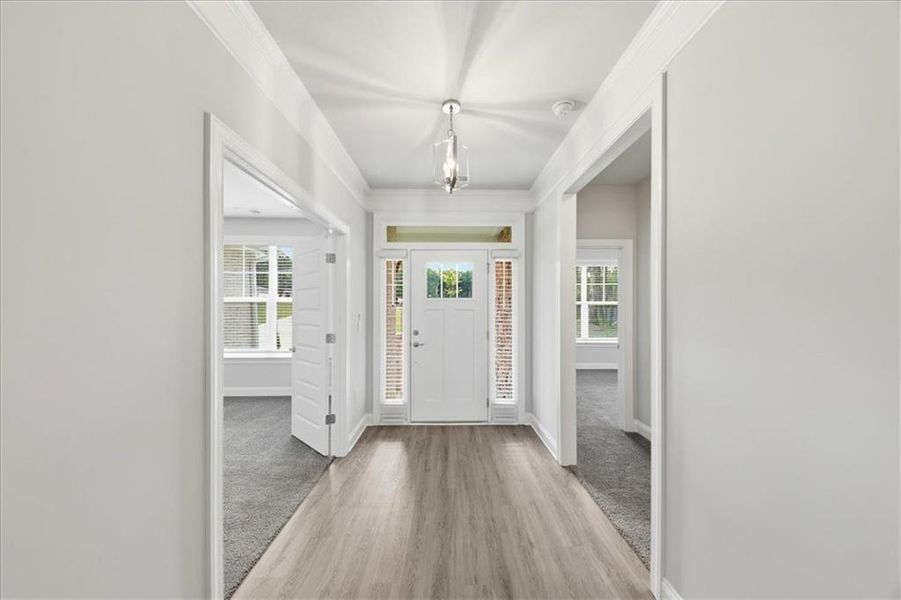 Spacious, unfurnished interior of a new home in Tuscany Hills, Douglasville (Image 41). Spacious, unfurnished interior of a new home in Tuscany Hills, Douglasville (Image 41).