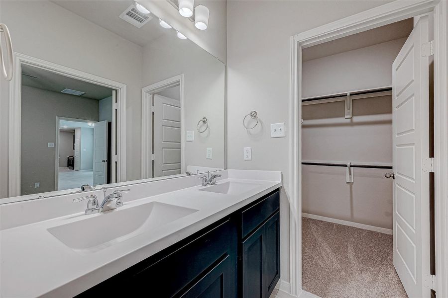 Furnished interior view inside a new home in Woodland Lakes, Huffman (Image 6).