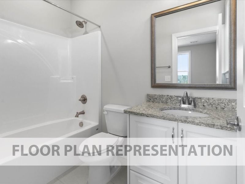 Representative furnished interior of a home built from the Jamison by Ivey Homes in Sinclair at Crawford Creek, Grovetown (Image 9).