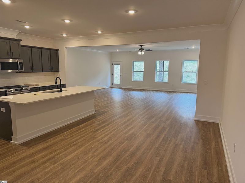 Spacious, unfurnished interior of a new home in Hidden Lake Estates, Greenville (Image 10).