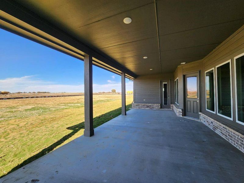 Exterior details and patio area of a home in Rocky Top, Krum (Image 3). Exterior details and patio area of a home in Rocky Top, Krum (Image 3).