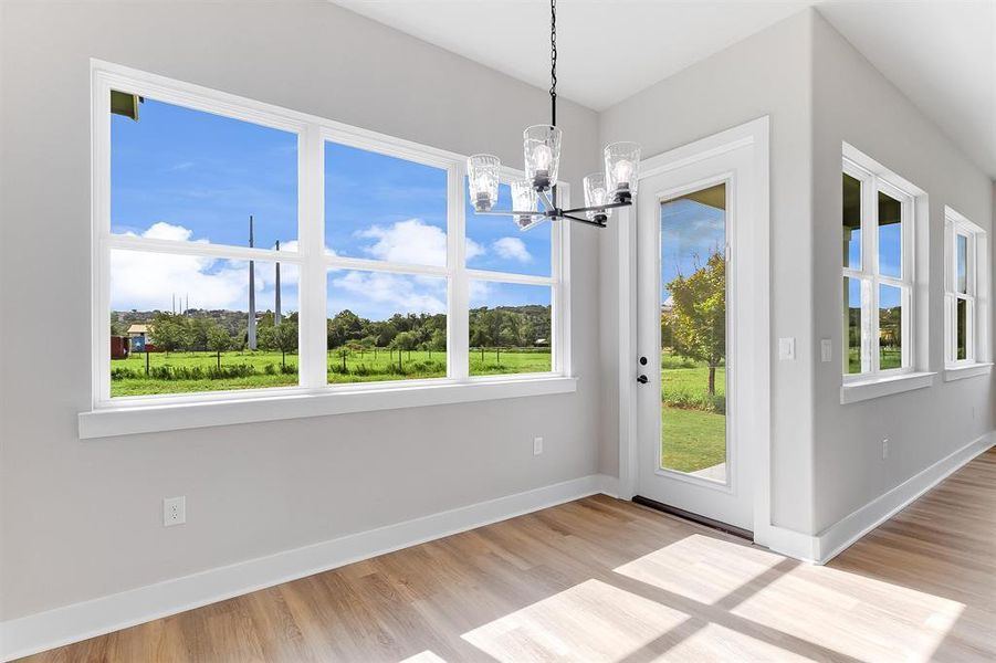 Spacious, unfurnished interior of a new home in , Marble Falls (Image 14).