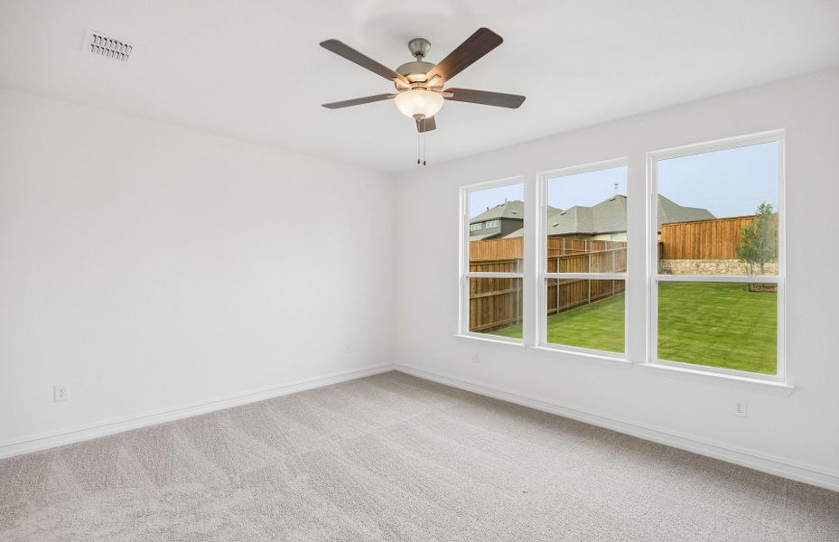 Spacious, unfurnished interior of a new home in Wilson Creek Meadows, Celina (Image 27). Spacious, unfurnished interior of a new home in Wilson Creek Meadows, Celina (Image 27).