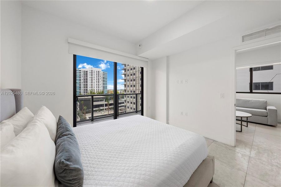 Furnished interior view inside a new home in , Miami (Image 19). Furnished interior view inside a new home in , Miami (Image 19).