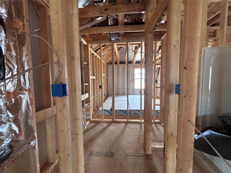 In-progress construction of a new home in The Colony 50s, Bastrop, TX (Image 15). In-progress construction of a new home in The Colony 50s, Bastrop, TX (Image 15).