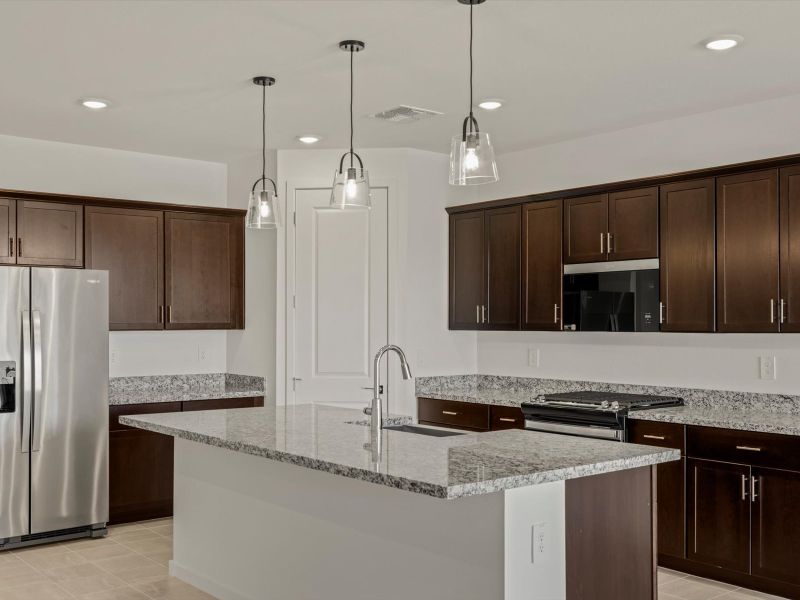 Furnished interior view inside a new home in Bella Vista Farms Reserve Series, San Tan Valley (Image 3).