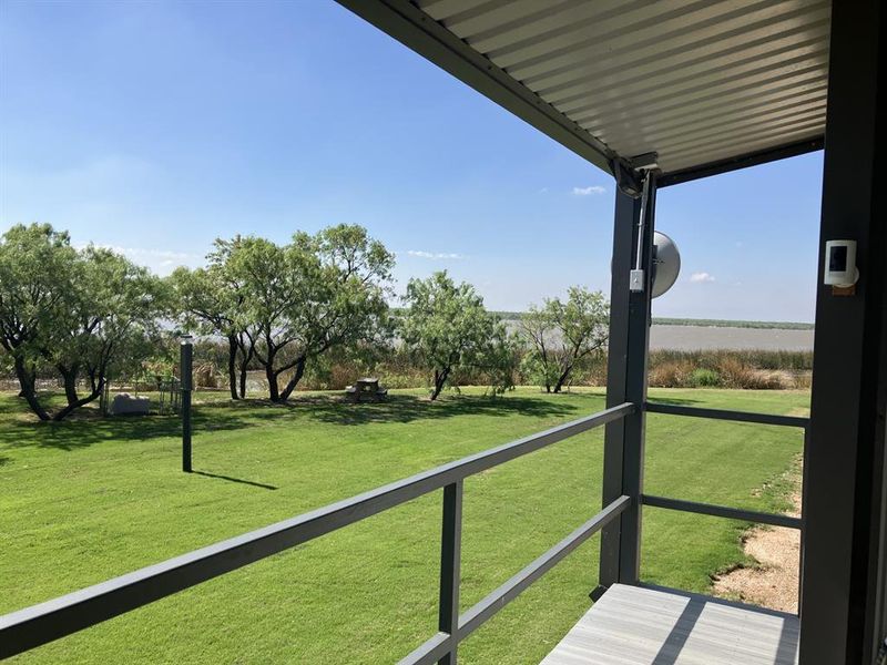 Exterior details and patio area of a home in , Haskell (Image 15).
