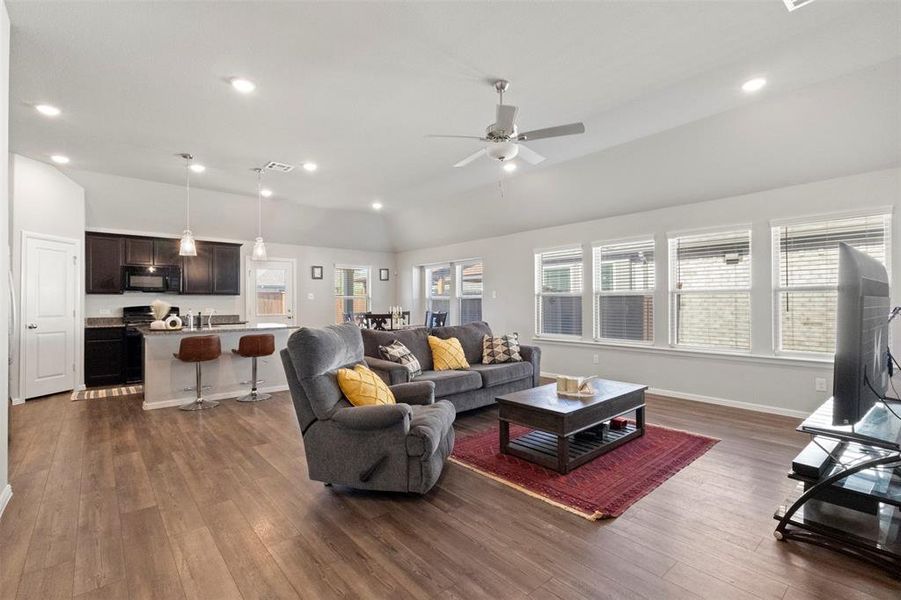 Furnished interior view inside a new home in Light Farms - Sweetwater, Celina (Image 23).