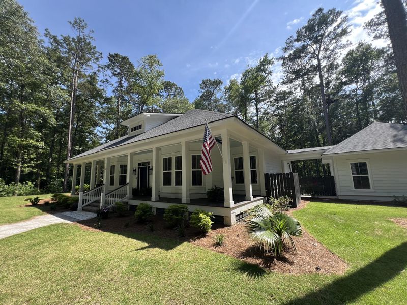 Exterior details and patio area of a home in , Seabrook (Image 29). Exterior details and patio area of a home in , Seabrook (Image 29).