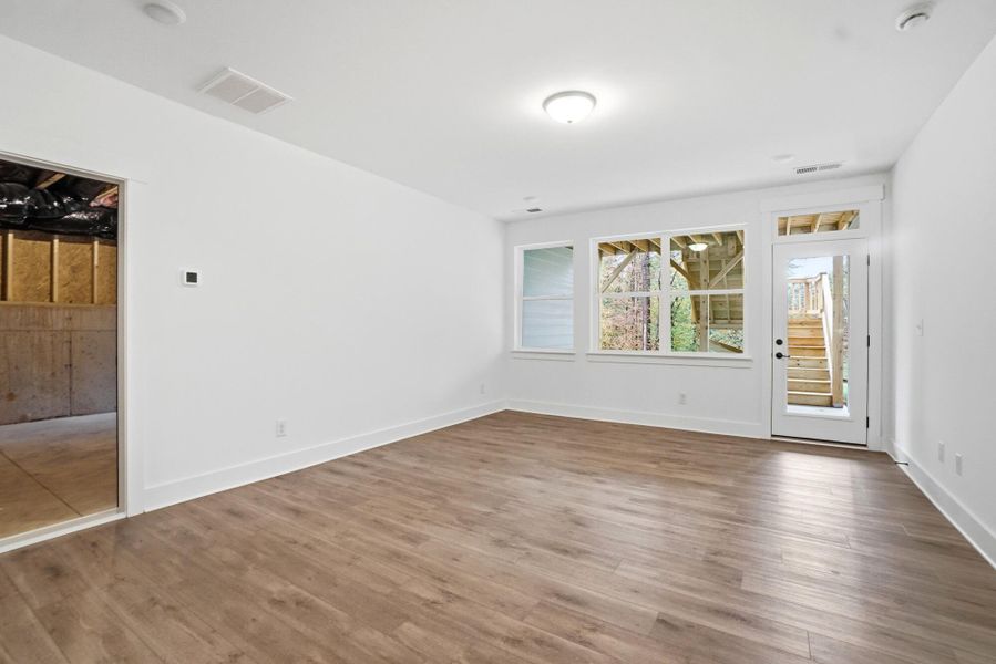 Spacious, unfurnished interior of a new home in Villas at Prestwick, Mooresville (Image 36).