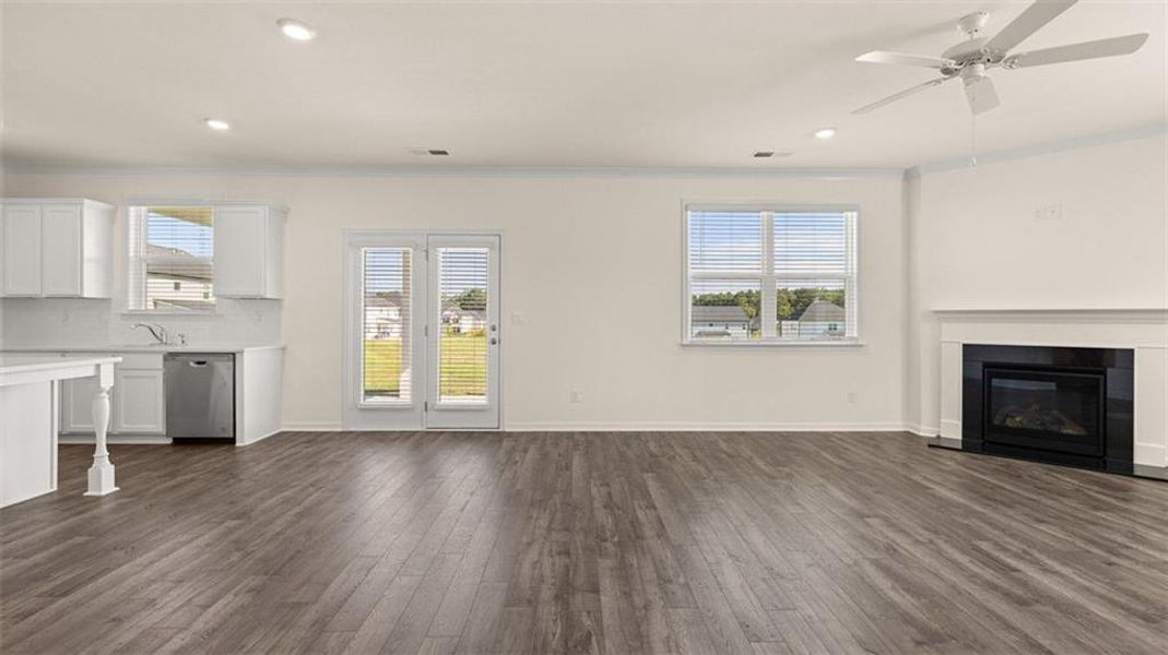 Spacious, unfurnished interior of a new home in Independence, Loganville (Image 35).