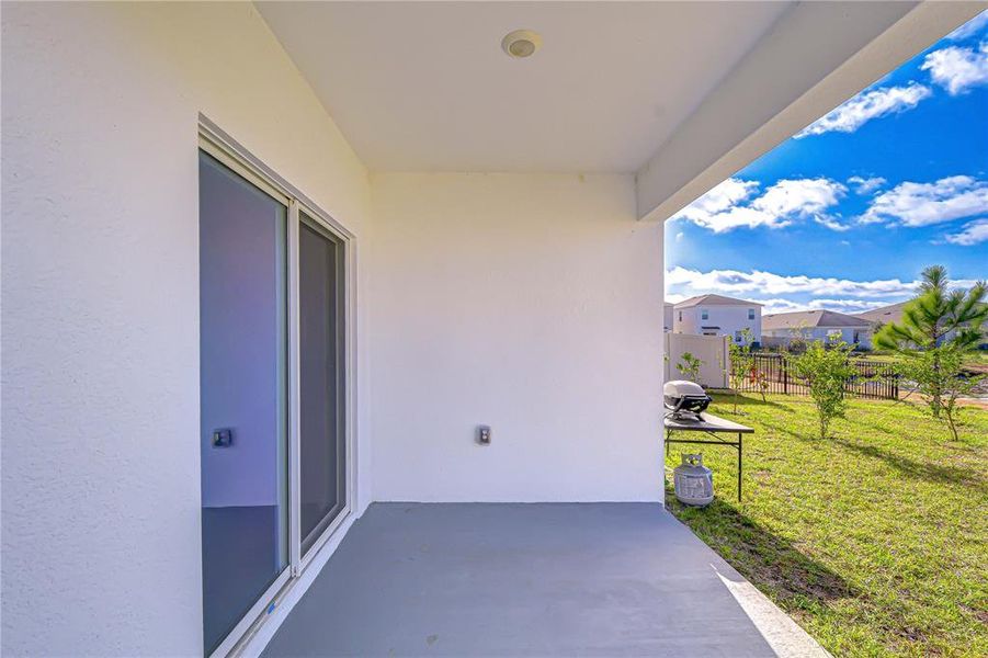 Exterior details and patio area of a home in , Zephyrhills (Image 33). Exterior details and patio area of a home in , Zephyrhills (Image 33).