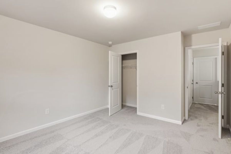 Representative unfurnished interior of a home built from the Clayton by Piedmont Residential in Hampton Ridge, Jefferson (Image 32).
