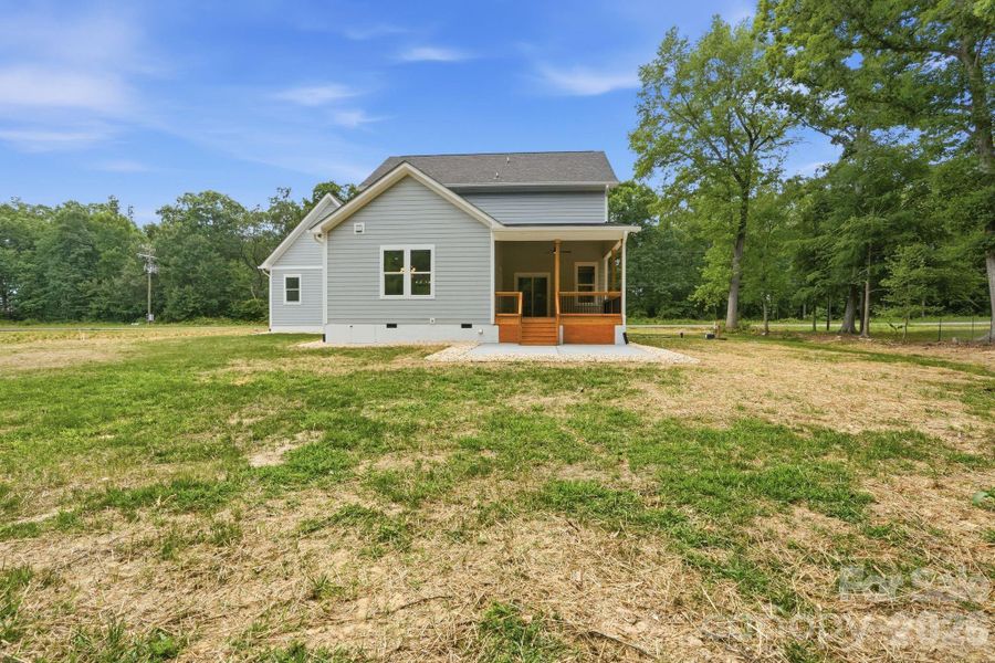 Exterior details and patio area of a home in , Marshville (Image 31).