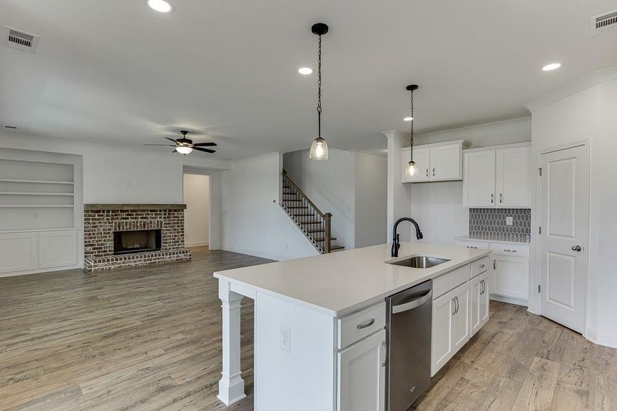 Furnished interior view inside a new home in , Jefferson (Image 8).
