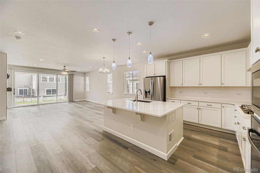 Furnished interior view inside a new home in , Aurora (Image 8).