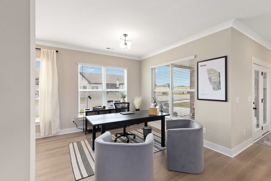 Furnished interior view inside a new home in , Gallatin (Image 6). Furnished interior view inside a new home in , Gallatin (Image 6).