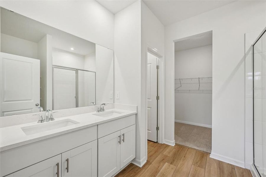 Furnished interior view inside a new home in Two Rivers - Classic Series, Zephyrhills (Image 16).