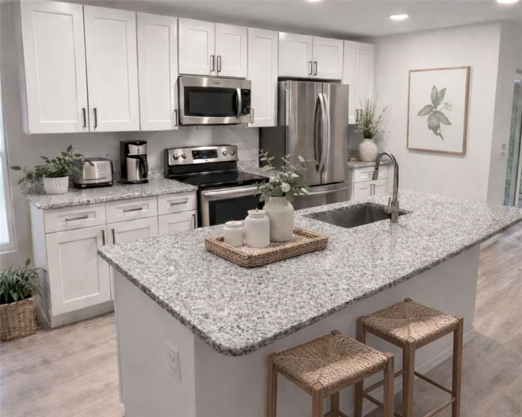 Furnished interior view inside a new home in , Haines City (Image 5).