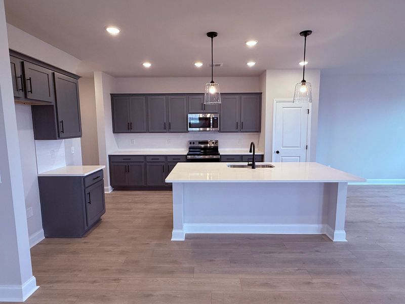 Furnished interior view inside a new home in Promenade at Clari Park, Murfreesboro (Image 8).