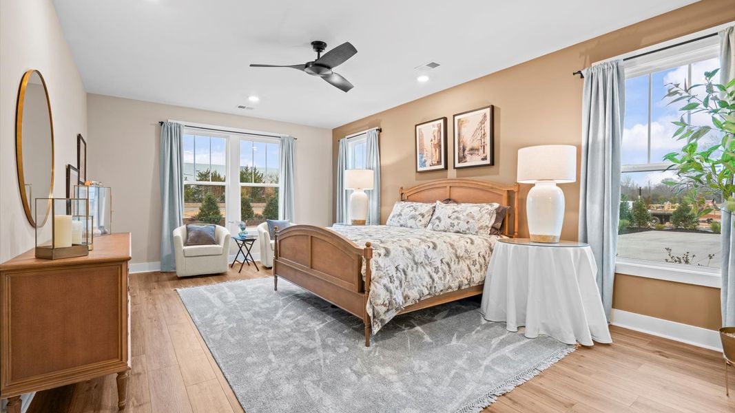 Representative furnished interior of a home built from the Middleton by DRB Homes in Foxbank, Gray Court (Image 8).