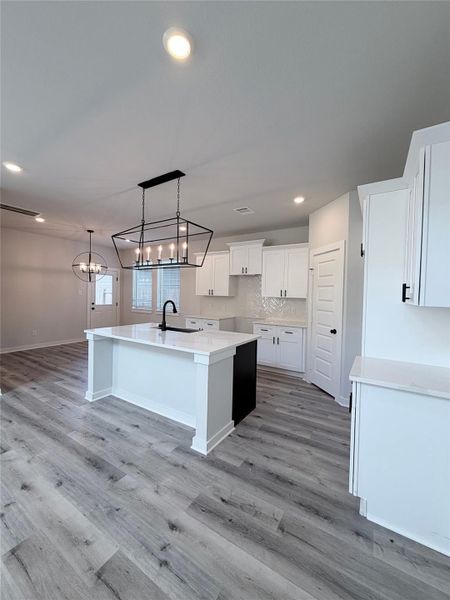 Furnished interior view inside a new home in , Iowa Colony (Image 3). Furnished interior view inside a new home in , Iowa Colony (Image 3).