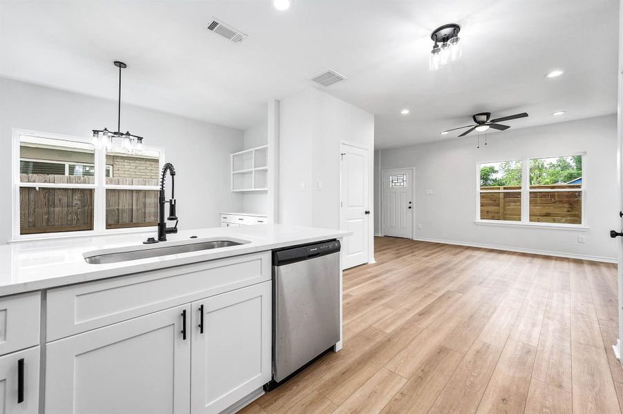 Unit A Open Concept First Floor