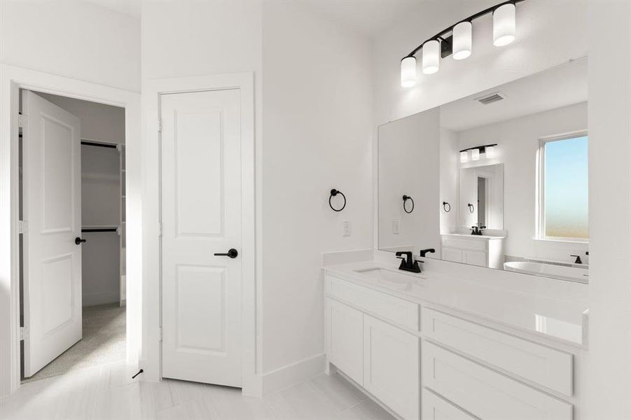 Furnished interior view inside a new home in Edgewood Creek, Celina (Image 13).