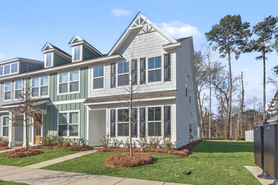 Front exterior of a new home in , Summerville, SC, highlighting curb appeal (Image 28).