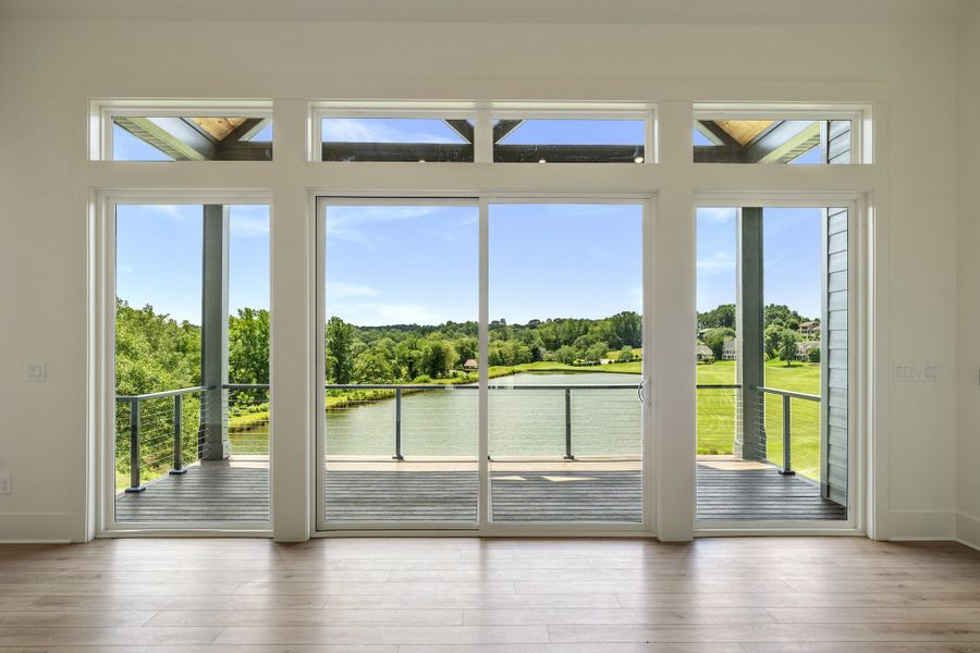 Representative unfurnished interior of a home built from the Aberdeen by Hunter Quinn Homes in Greenwood County Homes, Ninety Six (Image 13).