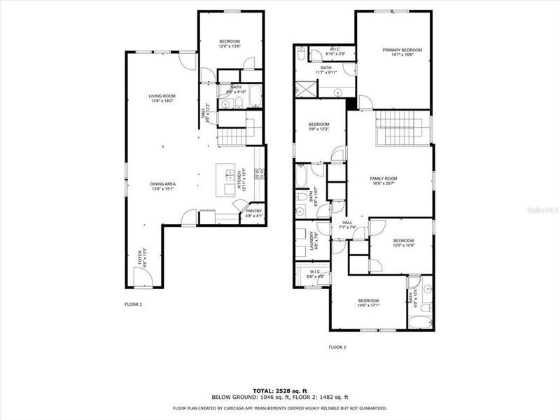 Floor Plan both floors