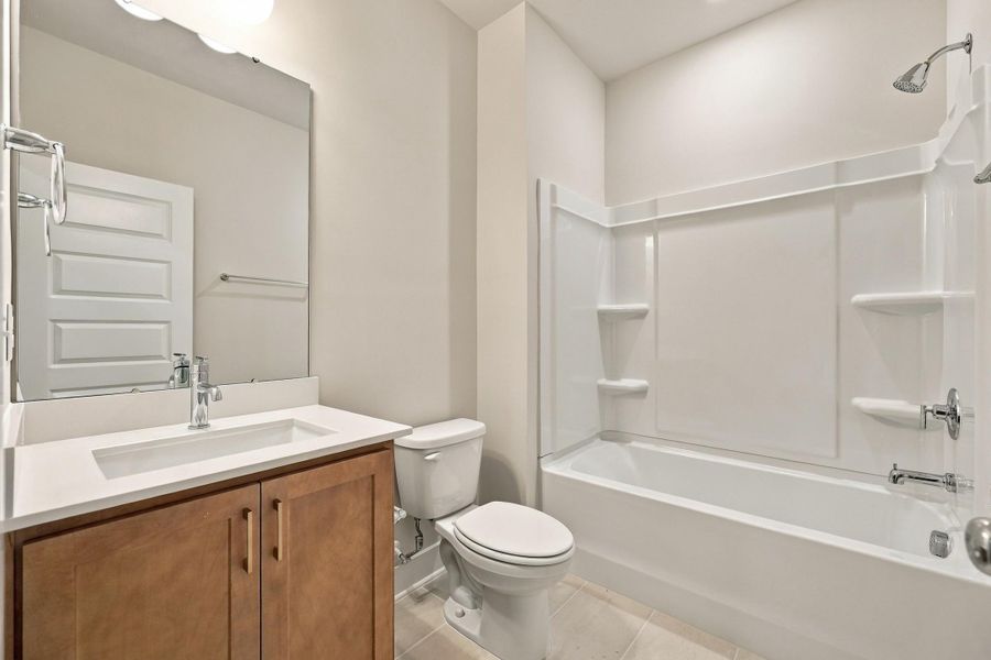 Furnished interior view inside a new home in Allen Park, Raleigh (Image 11).