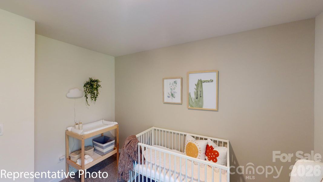 Furnished interior view inside a new home in Huffman Ridge, Hickory (Image 12).