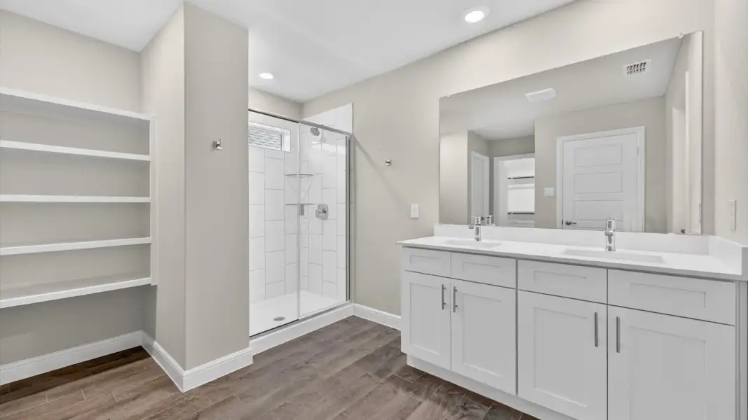 Furnished interior view inside a new home in Parkerville Meadows, DeSoto (Image 9).
