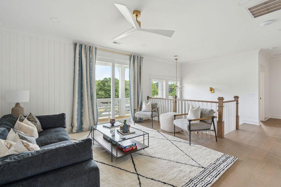 Furnished interior view inside a new home in Miller's Crossing, Johns Island (Image 14).