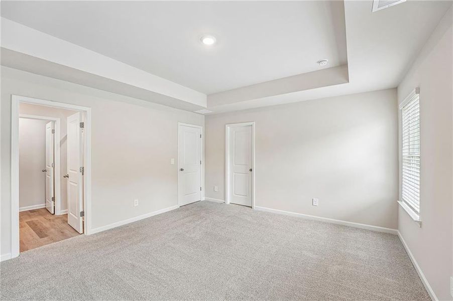 Spacious, unfurnished interior of a new home in Artisan Walk, Fairburn (Image 35). Spacious, unfurnished interior of a new home in Artisan Walk, Fairburn (Image 35).