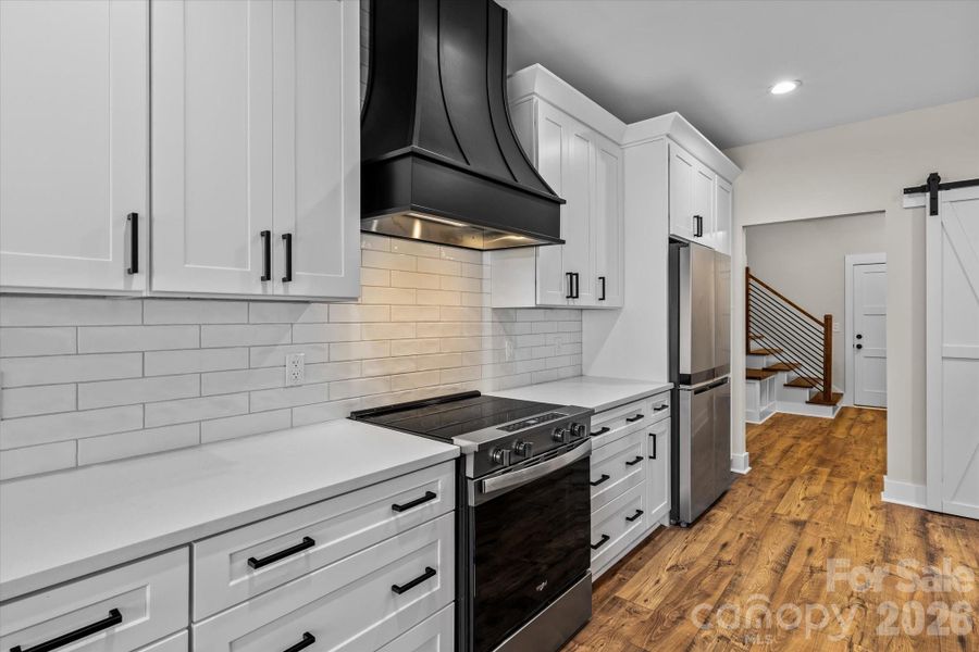 Dream Kitchen with Custom Hood