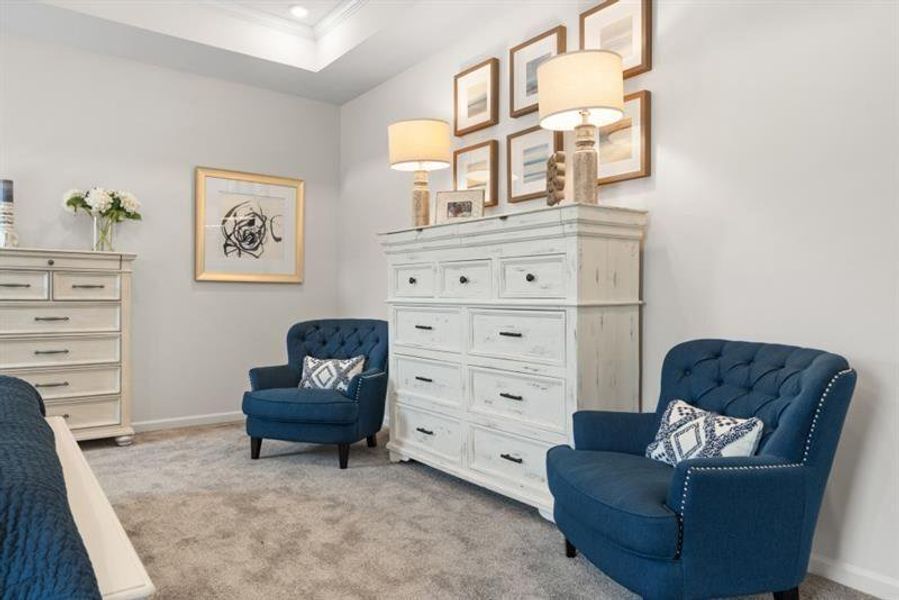 Furnished interior view inside a new home in Victoria Heights, Dallas (Image 23).