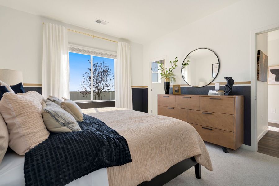 Furnished interior view inside a new home in Liberty Draw, Evans (Image 16).