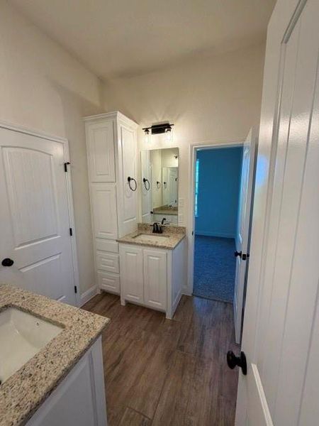 Furnished interior view inside a new home in , Azle (Image 12).