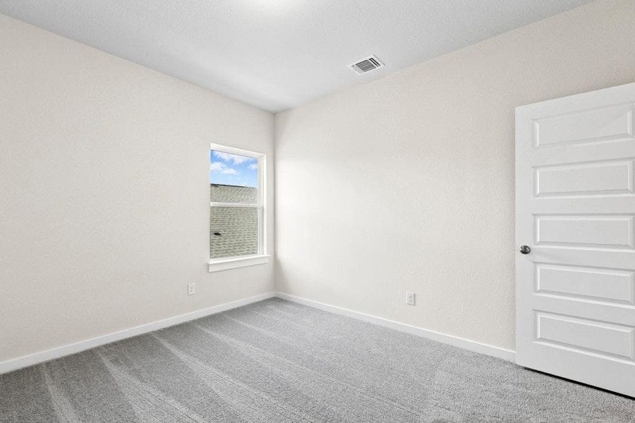 Spacious, unfurnished interior of a new home in Santa Rita Ranch, Liberty Hill (Image 24). Spacious, unfurnished interior of a new home in Santa Rita Ranch, Liberty Hill (Image 24).