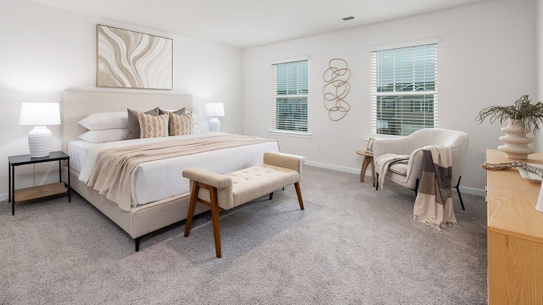 Furnished interior view inside a new home in Rydele Heights, Asheville (Image 22).
