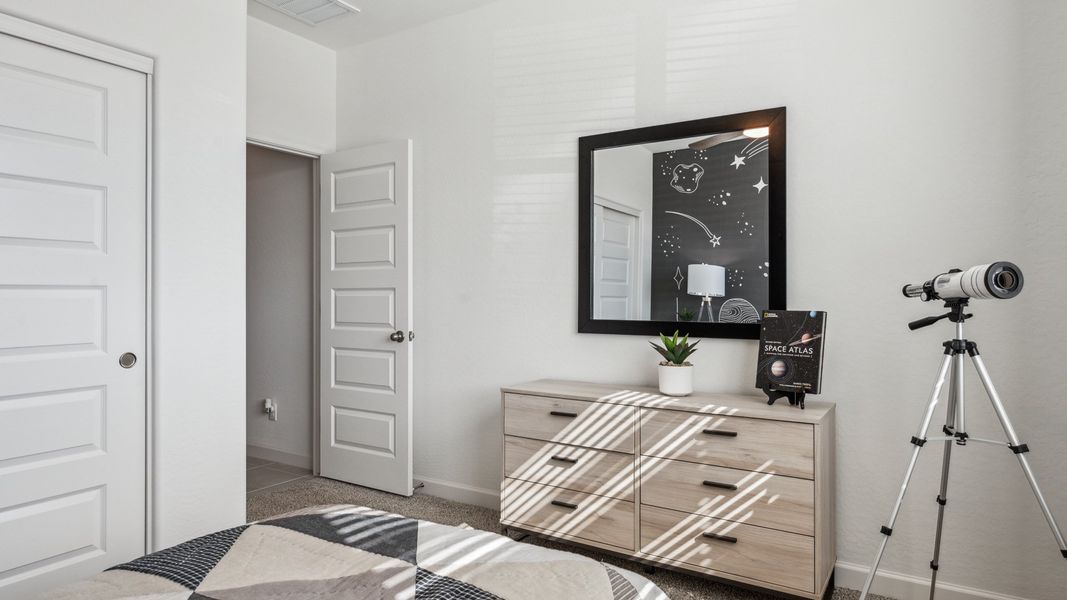 Furnished interior view inside a new home in Desert Moon Estates, Buckeye (Image 16).